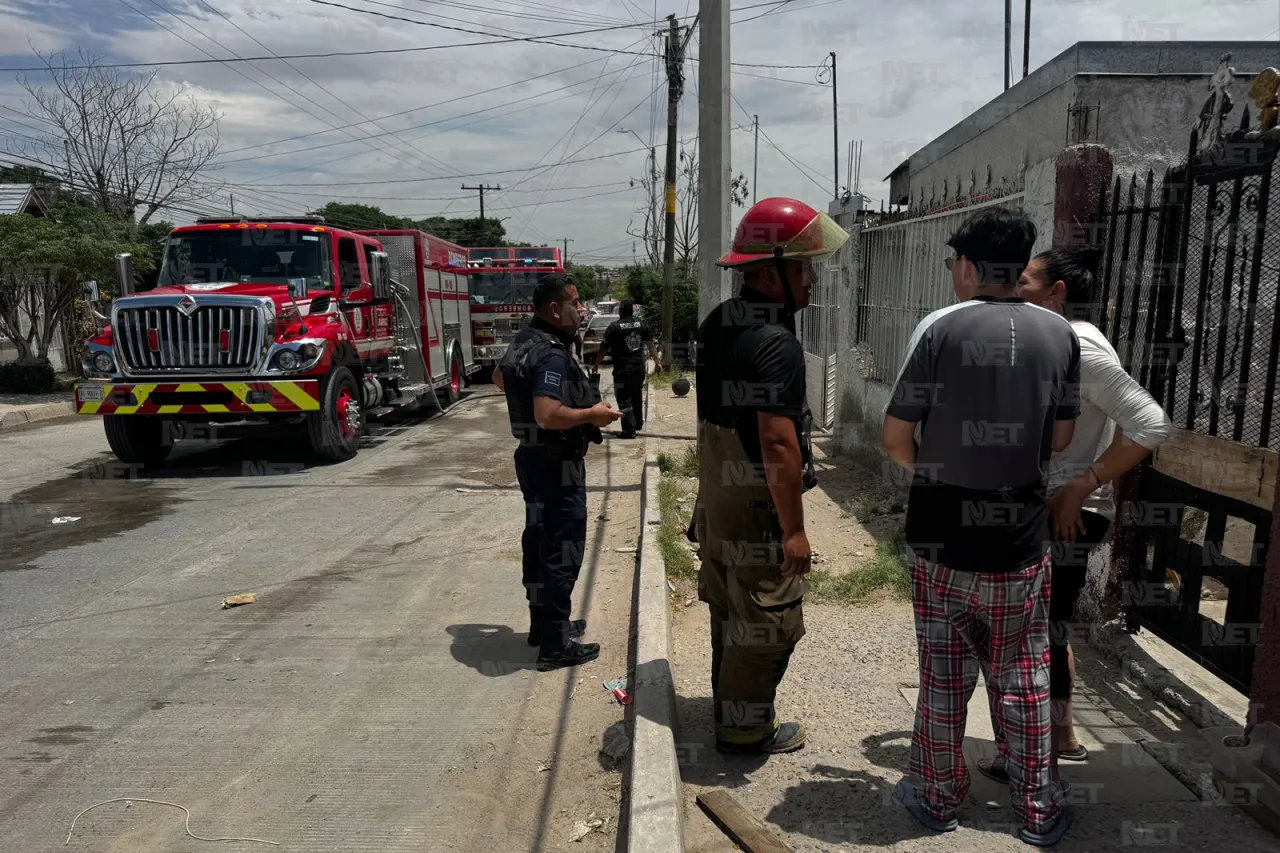 Se incendia casa de la Guadalajara Derecha; mujer sufre quemaduras